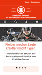 Mobile Screenshot of kreidlerdienst.de